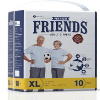 Friends Premium Adult Diapers Extra Large Pack Of 10 (taped Diaper)(2) 